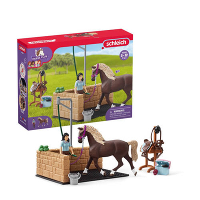 Schleich Horse Club Wasplaats met Horse Club Emily & Luna