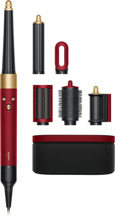Dyson Airwrap i.d. Straight+Wavy - Multistyler - Föhnborstel - Krulborstel - Red Velvet/Goud