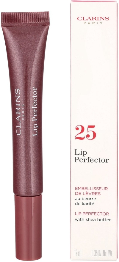 Clarins Lip Perfector Mulberry Glow - Lipgloss voor verzorgde lippen - 12 ml