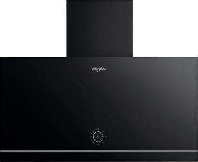 Whirlpool WHVA 62F LM K - Afzuigkap - 485 m³/uur - Afvoerend/recirculerend - D label - 65 dB