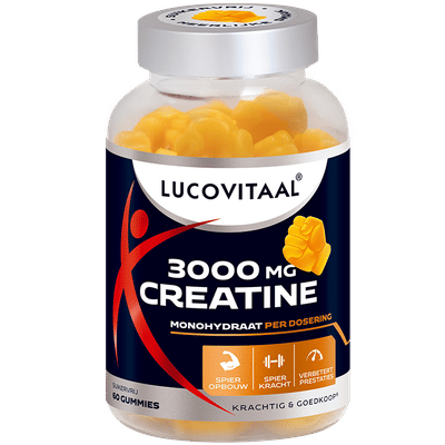 Lucovitaal Creatine Gummies - 60 gummies