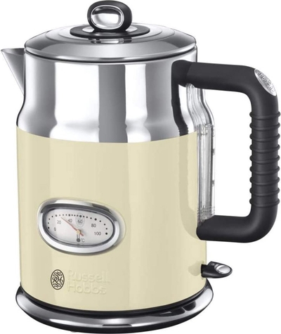 Russell Hobbs 21672-70 Retro Vintage Cream Waterkoker - Crème