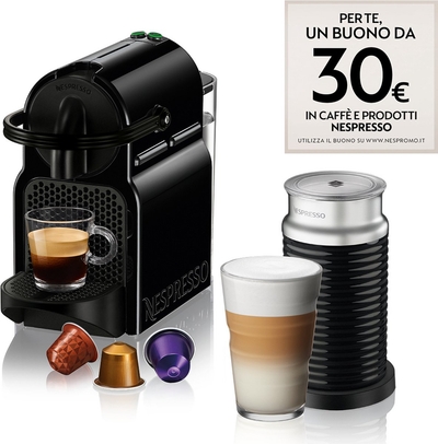 Nespresso De'Longhi Inissia EN 80 BAE Koffiemachine - Zwart
