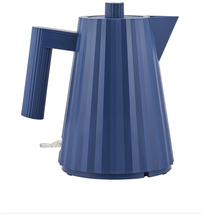Alessi Plissé Waterkoker Blauw 1 L
