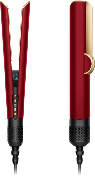 Dyson Airstrait wet-to-dry - Stijltang - Red Velvet/Goud
