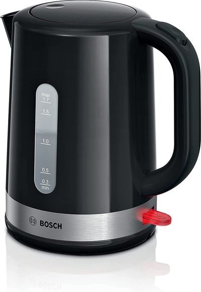Bosch TWK6A513 waterkoker 1,7 l 2200 W Zwart, Roestvrijstaal