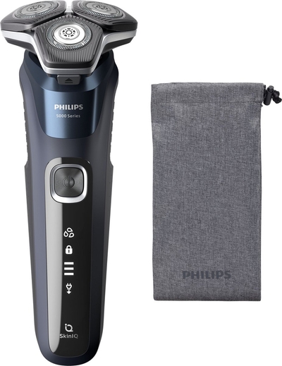 Philips Series 5000 S5885/10 - Scheerapparaat - SkinIQ Technologie - Nat & Droog - 90.000 Snijbewegingen