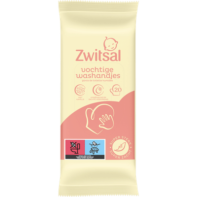 Zwitsal Snoetenpoetsers billendoekjes - 20 stuks