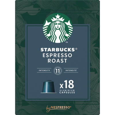 Starbucks Nespresso espresso roast capsules Nespresso compatible koffiecups 18 stuks