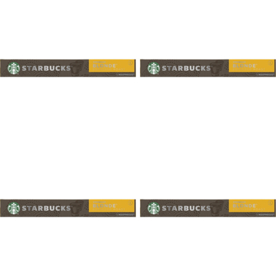Starbucks Nespresso blonde espresso roast cap 4pck Nespresso compatible koffiecups 4 stuks
