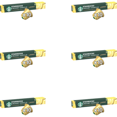 Starbucks Nespresso creamy vanilla capsules 6-pack Nespresso compatible koffiecups 6 stuks