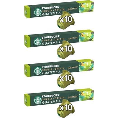 Starbucks Nespresso Guatemala capsules 4-pack Nespresso compatible koffiecups 4 stuks