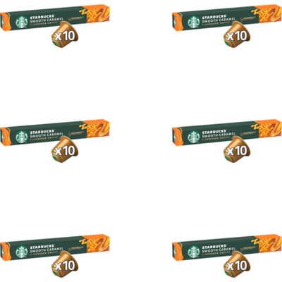 Starbucks Nespresso smooth caramel capsules 6-pack Nespresso compatible koffiecups 6 stuks