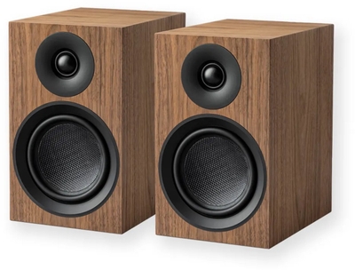 Pro-Ject Speaker Box 3E Carbon Boekenplank Speakers - High-End Geluid - Carbon Afwerking - 2-Weg - Walnoot