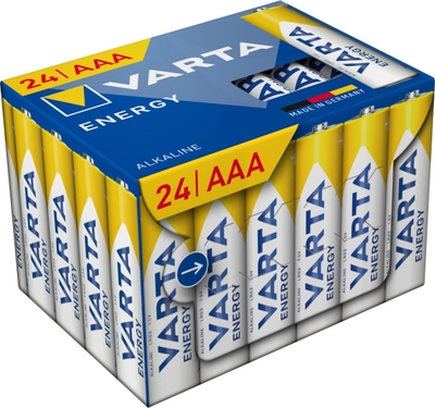 Varta AAA Batterijen - Alkaline batterijen - LR03 - 24 Stuks