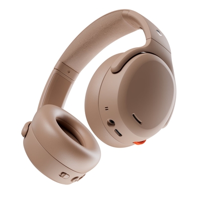 Skullcandy Crusher ANC 2 Draadloze Koptelefoon – Noise Cancelling Hoofdtelefoon – Bruin