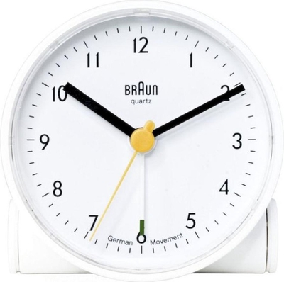 Braun 66004 Wekker Quartz Wit Alarmtijden: 1