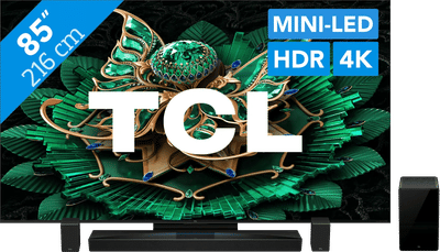 TCL 85" QD Mini-led C71K 4K (2025) + TCL Q85H PRO