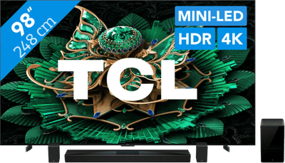 TCL 98" QD Mini-led C71K 4K (2025) + TCL Q85H PRO
