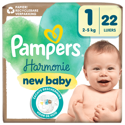 Pampers Harmonie  luiers maat 1 - 22 stuks