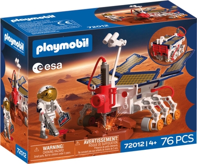 PLAYMOBIL Space ESA Mars Exploration Rover | Astronaut - Mobiele Rover met Boor & Zonnepanelen | Hoogwaardige ruimtespeelgoedset voor kinderen vanaf 4 jaar | 72012