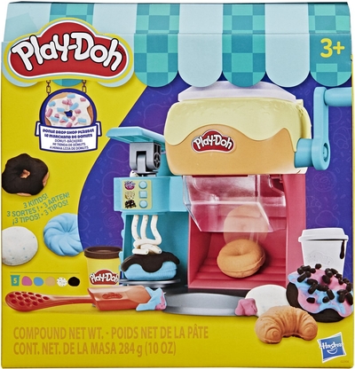 Play-Doh Donutshop-speelset, keukenspeelgoed, knutselen voor kinderen van 3+