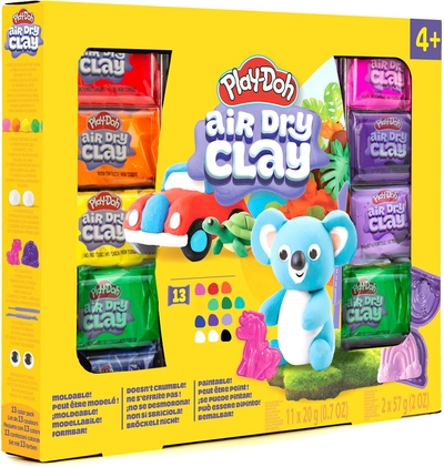 Play doh - luchtdrogende klei -13 pack