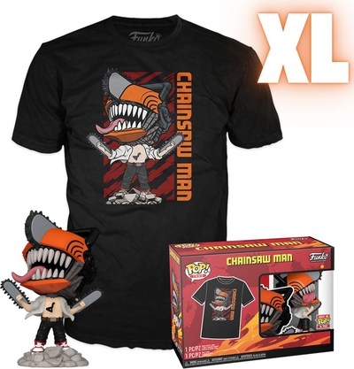 Funko POP! & TEE Box Chainsaw Man - Chainsaw Man Exclusive - XL