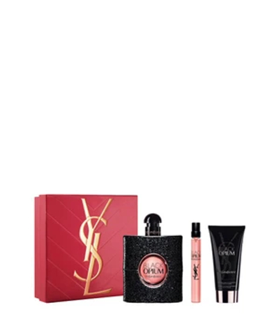 Yves Saint Laurent Black Opium 90 ml EdP Set (+ EdP 10 ml + Bodylotion 50 ml) Geurset 1 st