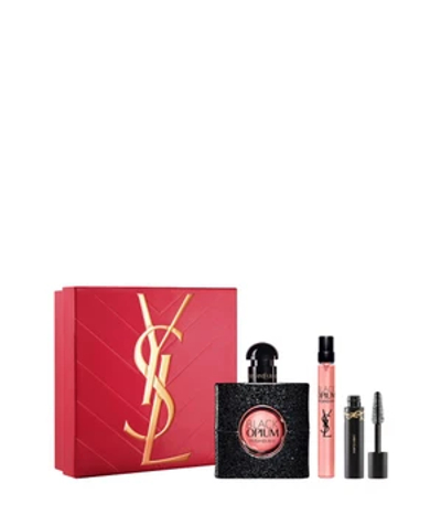 Yves Saint Laurent Black Opium 50 ml EdP Set (+ EdP 10 ml + Mini Lash Clash) Geurset 1 st