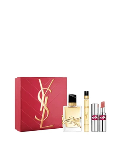 Yves Saint Laurent Libre 50 ml EdP Set (+ EdP 10 ml + Loveshine Candy Glaze Nr. 15) Geurset 1 st
