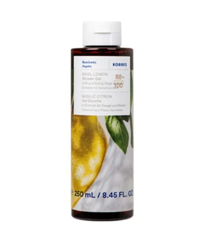 KORRES Basil Lemon Renewing Body Cleanser Douchegel 250 ml