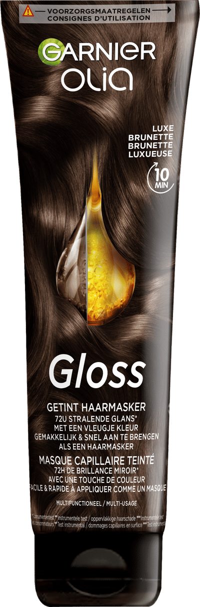 Garnier Olia Gloss Gekleurd haarmasker 3 Luxe Brunette