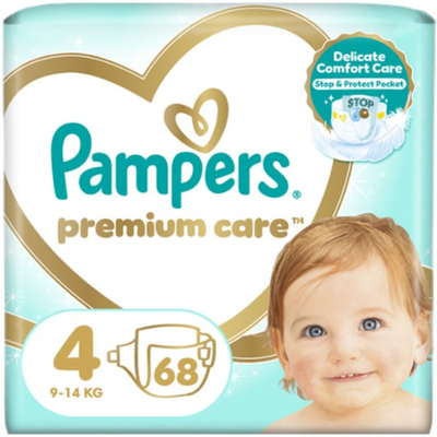 Pampers Premium Care  luiers maat 4 - 68 stuks