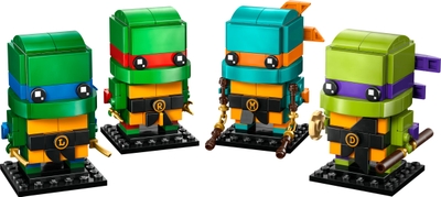 LEGO Teenage Mutant Ninja Turtles figuren