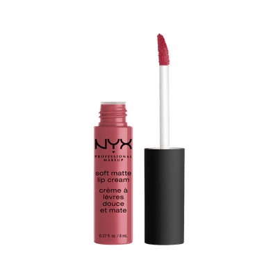Nyx Professional Makeup Soft Matte Lip Cream - San Paulo - Matte lippenstift, lippenbalsemtextuur - Roos