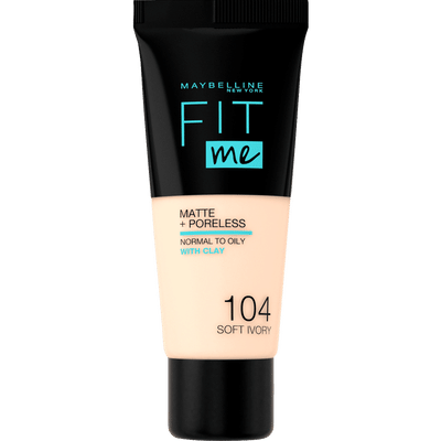 Maybelline New York Fit Me! Matte + Poreless liquid foundation - 104 Soft
