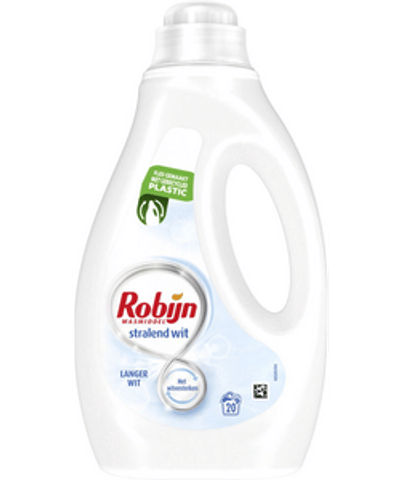 Robijn Stralend Wit  wasmiddel witte was - 1000 wasbeurten