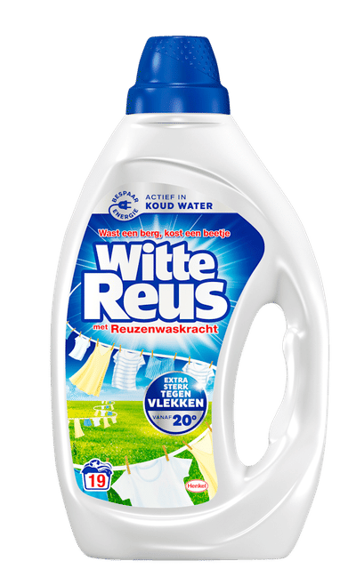 Witte Reus Vloeibaar wasmiddel witte was - 19 wasbeurten