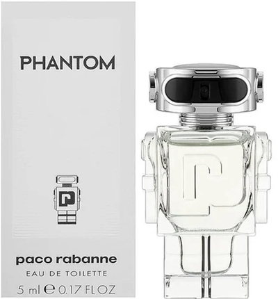 Paco Rabanne Phantom Eau de Toilette - Miniatuur voor heren - 5ml