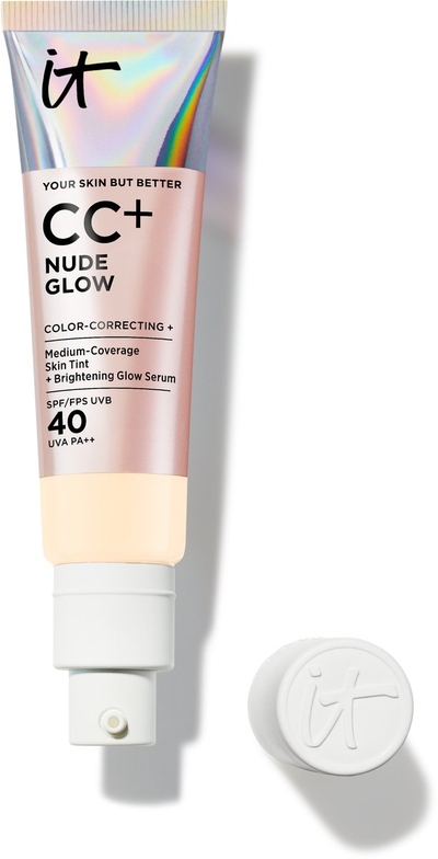 IT Cosmetics Your Skin But Better CC+ Nude Glow SPF 40 - Foundation en Glow Serum 2-in-1 - Medium dekking - Fair Warm