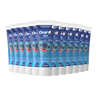 Oral-B Junior Stitch tandpasta - 12 x 75 ml | Tandpasta van Oral-B