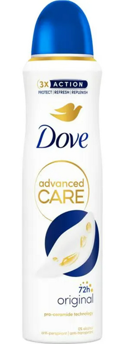 Dove Deodorant Spray Advanced Care Orginal - 150 ml