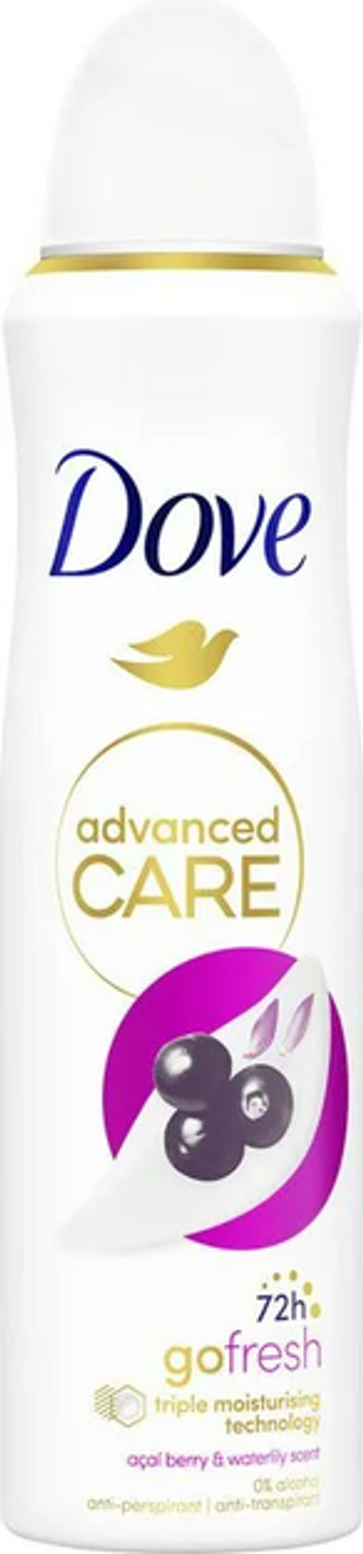 Dove Advanced Care Go Fresh Açai Berry & Waterlily Deospray 150 ml