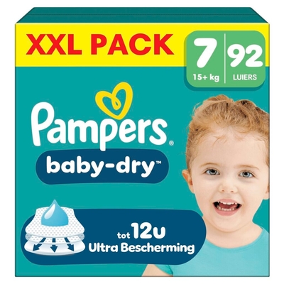 Pampers Baby Dry  luiers maat 7 - 92 stuks