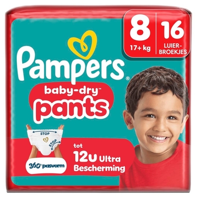 Pampers Baby Dry Pants  luierbroekjes maat 8 - 16 stuks