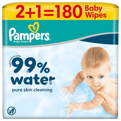 Pampers billendoekjes - 180 stuks