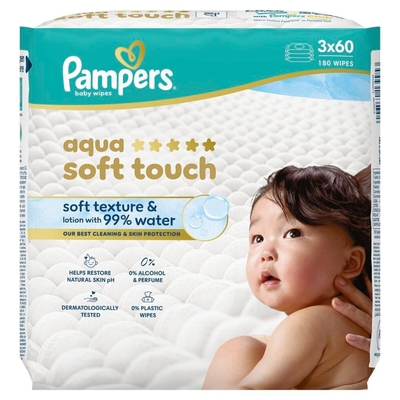 Pampers billendoekjes - 180 stuks