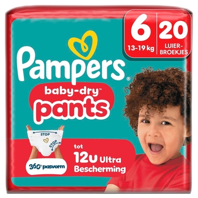 Pampers Baby Dry Pants  luierbroekjes maat 6 - 20 stuks