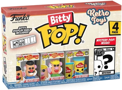 Funko Mr. Potato Head Bitty Pop - 4-pack speelfiguren - Vanaf 3 jaar